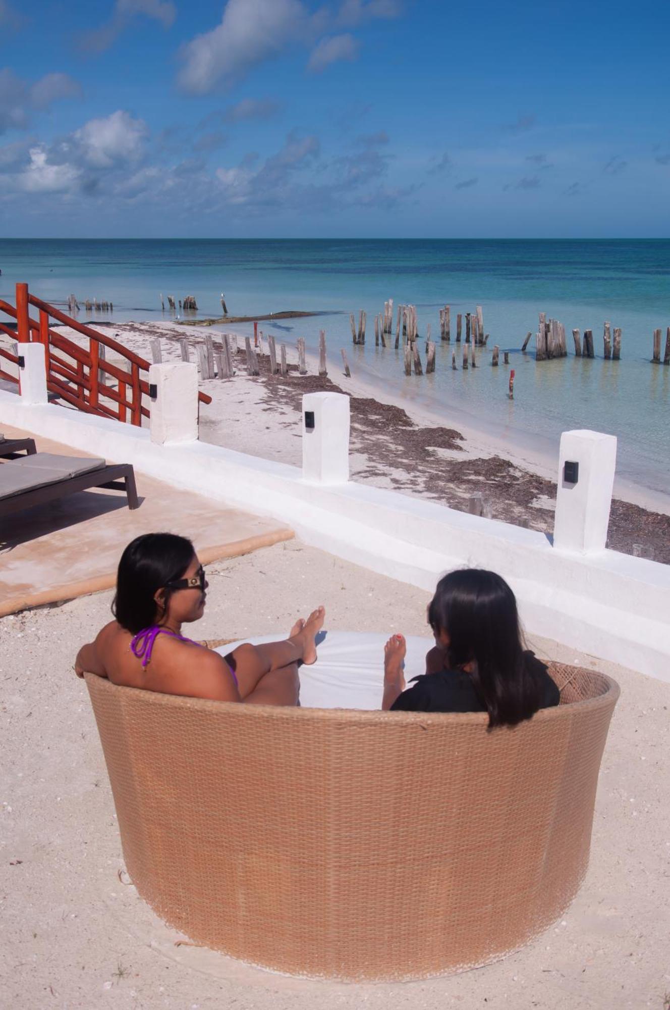 Golden Paradise Beach Ilha Holbox Exterior foto